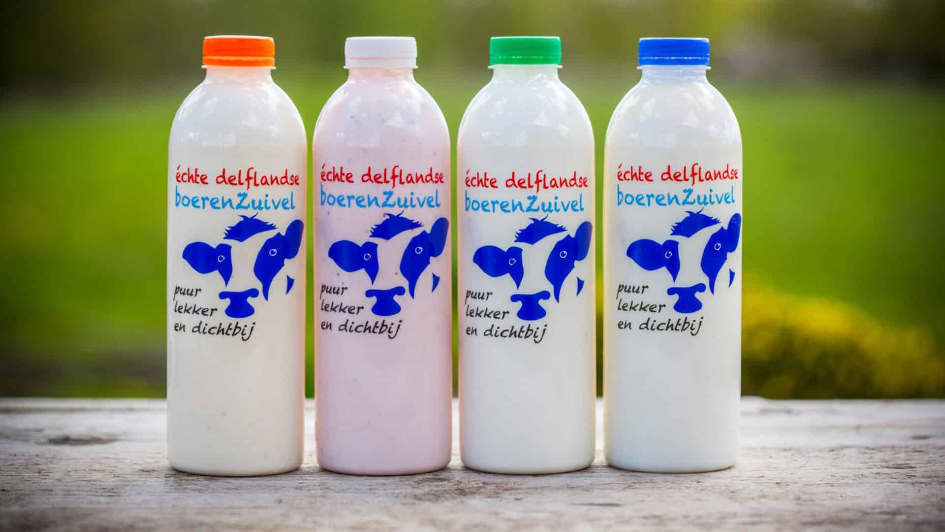 delflandshof flessen zuivel boerenlandzuivel hoeve bouwlust melk karnemelk yoghurt vla