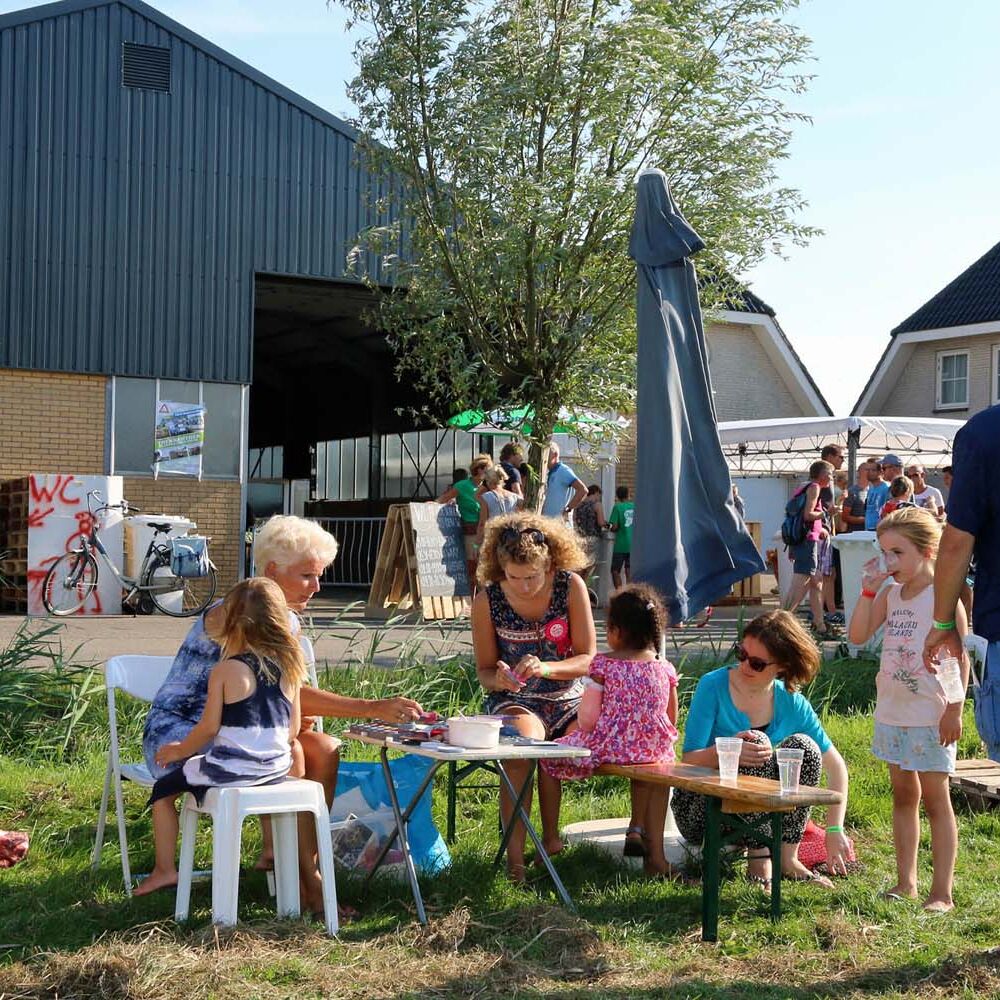 zomerfestival van het kassie naar de schuur