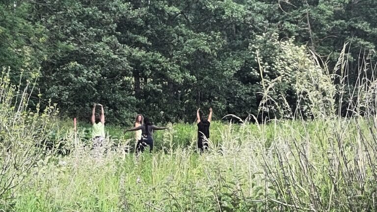 yoga natuur